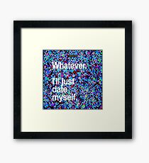 Dating Framed Print