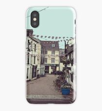 Ilfracombe Streetscape iPhone Case/Skin