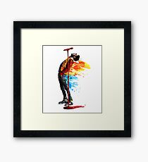 Spirit of Kid Cudi Framed Print