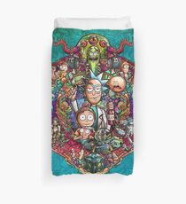 Buckle Up Morty! Duvet Cover