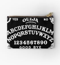 Ouija-White Studio Pouch