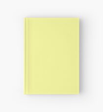 Pastel Yellow Hardcover Journal