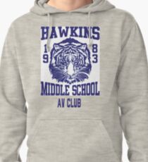 Hawkins Middle School AV Club Pullover Hoodie
