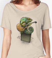 Camiseta ancha Chameleon Plays the Blues ... más algunos otros colores