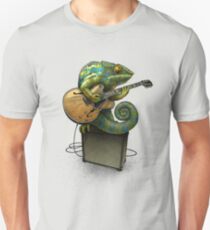 Chameleon Plays the Blues... plus a few other colors Unisex T-Shirt