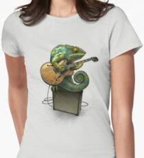 Camiseta entallada Chameleon Plays the Blues ... más algunos otros colores