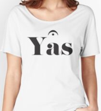 Yas Women's Relaxed Fit T-Shirt