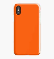 Orange Pantone iPhone Case