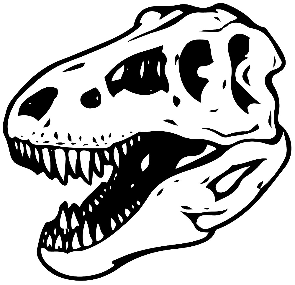 Тираннозавр скелет головы