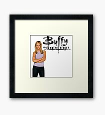 Buffy The Vampire Slayer Framed Print