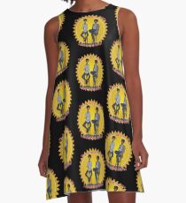 troy and abed - Design is a way of life, a point of view. A-Line Dress