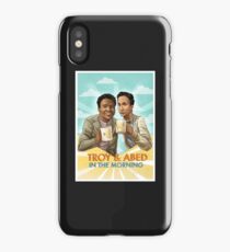 troy and abed - I strive for two things in design: simplicity and clarity. iPhone Case