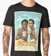 troy and abed - I strive for two things in design: simplicity and clarity. Men's Premium T-Shirt