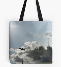 Pitch in the Clouds Tote Bag