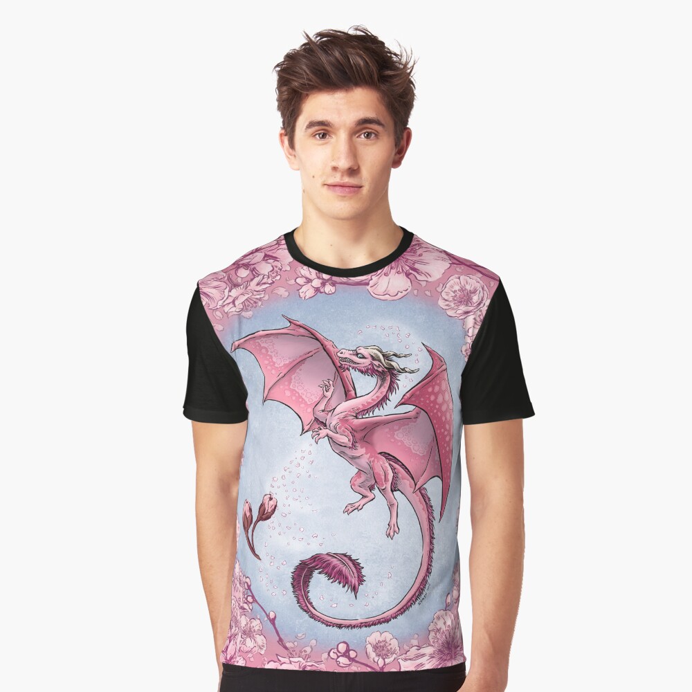 The Dragon of Spring Graphic T-Shirt