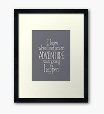 Adventure Framed Print