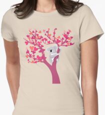 Camiseta entallada para mujer Love Koala en el árbol