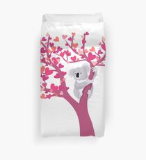 Love Koala in Tree Duvet Cover