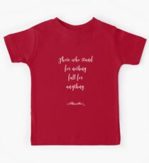 Alexander Hamilton Quote. Kids Tee