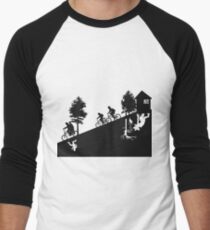 Camiseta ¾ bicolor para hombre The upside down