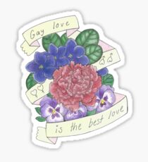 Schwule Liebe ist die beste Liebe Sticker