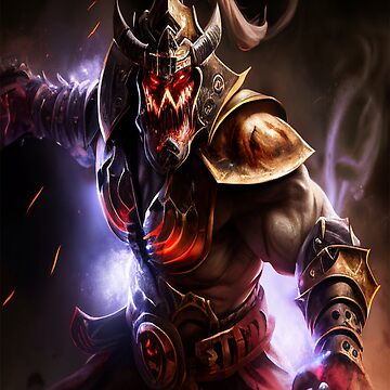 Shao Kahn MK11 Poster for Sale by Ghostach