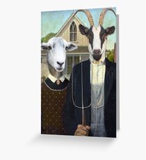 American Farmyard? Greeting Card