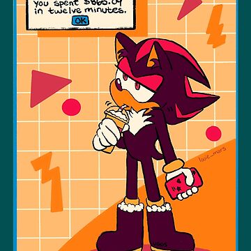 Shadow The Hedgehog Shadow The Hedgehog Shadow The Hedgehog Shadow The Hedgehog  Shadow The Hedgehog 8 Poster for Sale by AndreanaWen