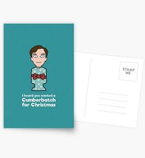 A Cumberbatch Christmas Postcards