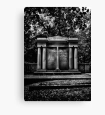 Tombstone Shadow No 8 Canvas Print