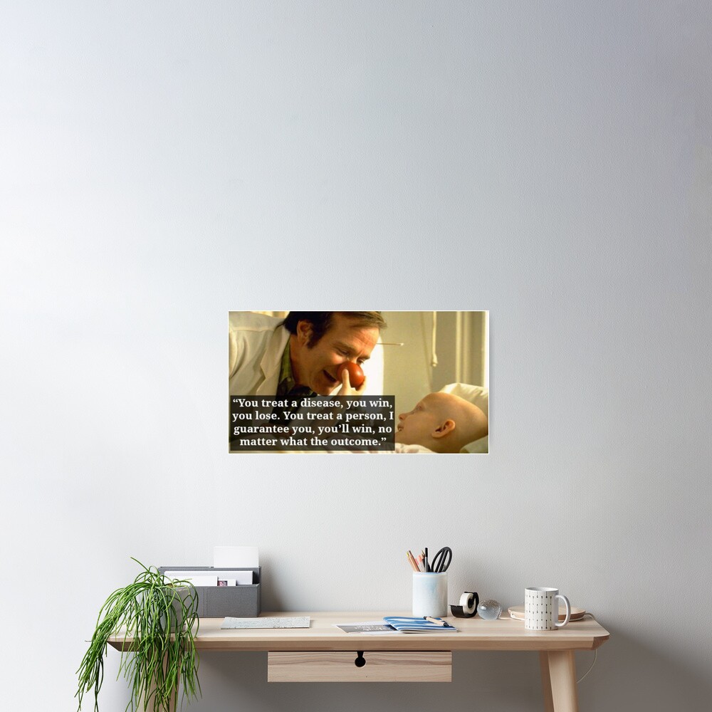 &ldquo;Patch Adams 1&rdquo; Poster by LoveMovies | Redbubble