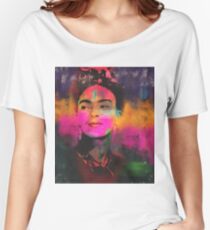 Frida Kahlo Painting Women's Relaxed Fit T-Shirt