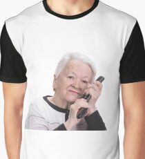 Old Lady With A Gun Graphic T-Shirt