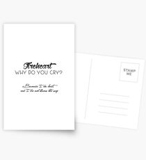 fireheart (throne of glass) Postcards