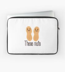 These nuts, adult humour Laptop Sleeve