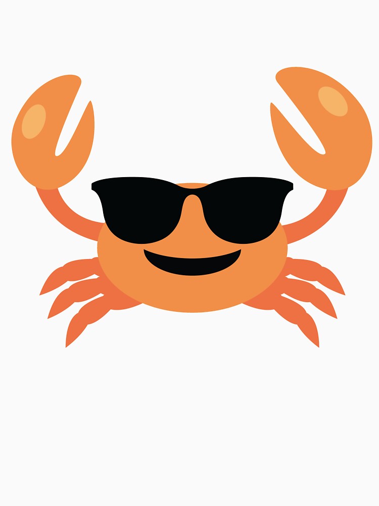 "Crab Emoji " Tshirt by HippoEmo Redbubble
