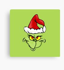 Grinch Canvas Print