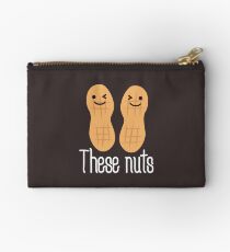 These nuts, adult humour Studio Pouch