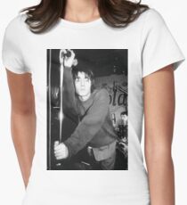 Liam Gallagher Pose Women's Fitted T-Shirt