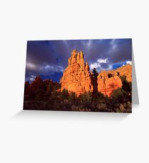 Red Canyon Greeting Card