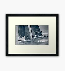Extreme Sailing - Team Oman Framed Print
