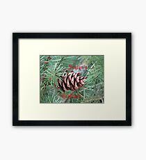 Seasons Greetings Framed Print