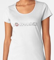 Moarhammer banner Premium Scoop T-Shirt