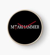 Moarhammer banner Clock