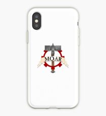 Moarhammer mini logo iPhone Case
