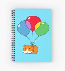 Balloon Guinea Pig Spiral Notebook