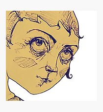 Funny Face Photographic Print
