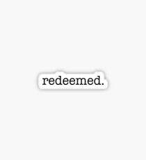 Redeemed Sticker