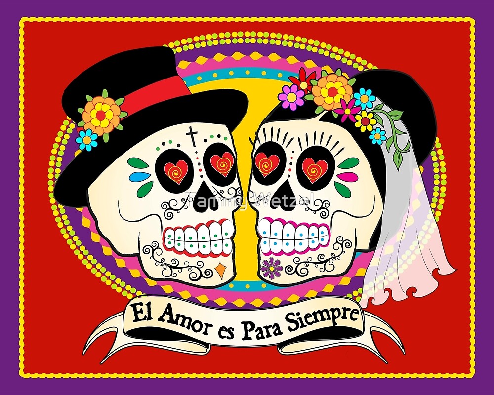 Los Novios Spanish By Tammy Wetzel Redbubble