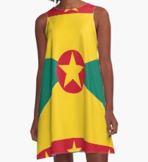Flag of Grenada A-Line Dress